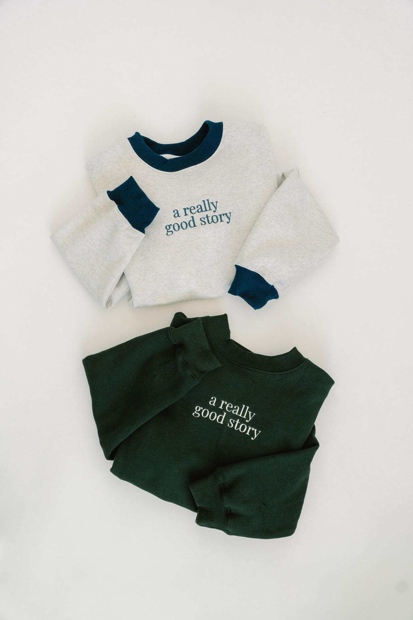 Classic Crewneck- Forest Green